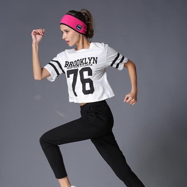 Wireless Bluetooth Headband – Ideal for Fitness, Yoga & Outdoor Use