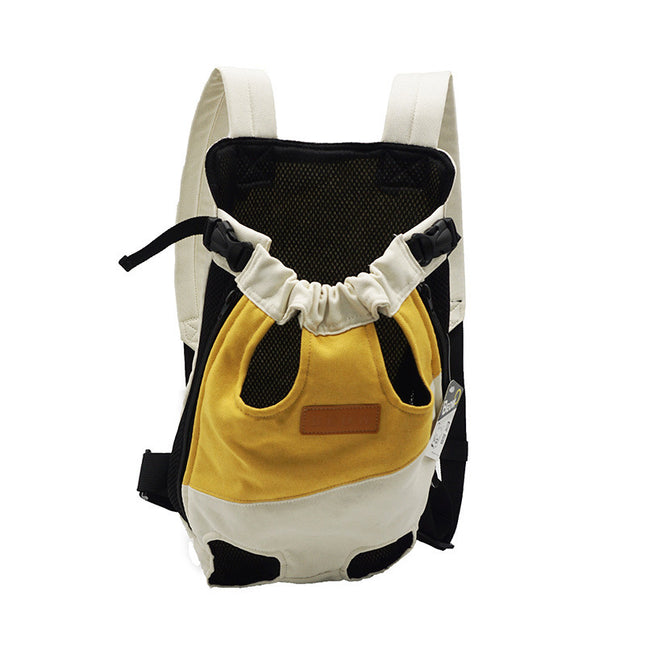 Pet Chest Carrier – Portable Canvas Bag for Small Pets