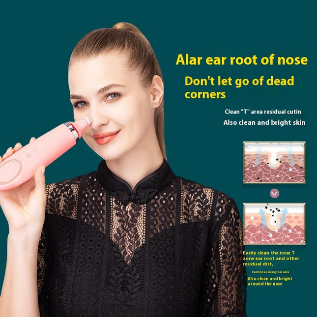 Electric Facial Cleanser – Warm Sensation & Pore Cleansing Tool