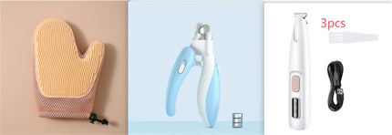 Dog Paw Trimmer – Waterproof with LED Light & Display