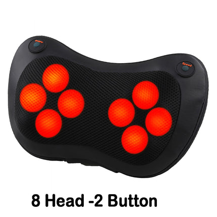 Electric Neck & Back Massager – Home & Car Pillow for Pain Relief