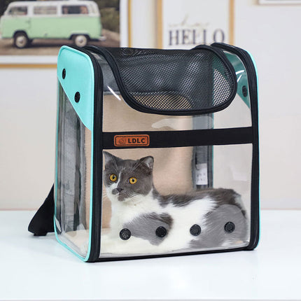Portable Pet Space Bag – Breathable Travel Carrier for Cats & Dogs