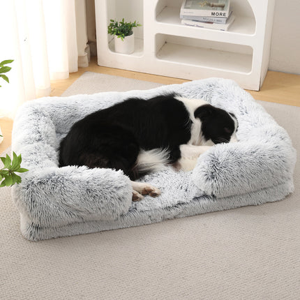 Plush Round Dog Bed – Warm & Cosy for Winter