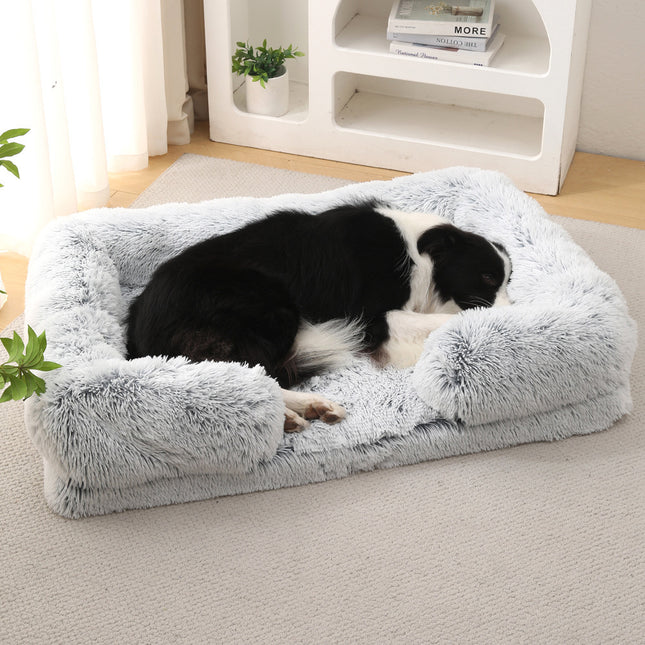 Plush Round Dog Bed – Warm & Cosy for Winter