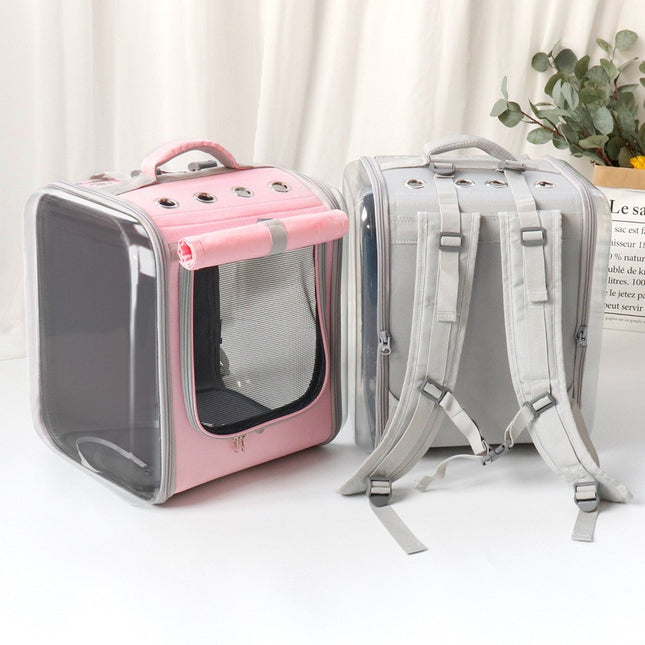 Cat Carrier Backpack – Portable Travel Bag for Pets