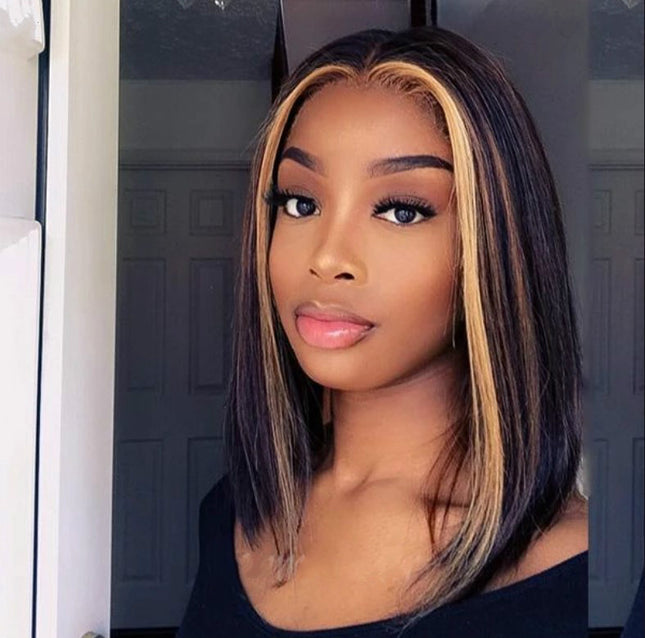 Sleek Lace Front Human Hair Wig