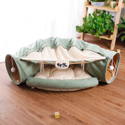 Collapsible Cat Tunnel – Interactive Play Toy for Pets