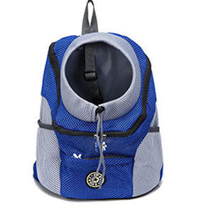 Pet Mesh Shoulder Bag – Breathable Chest Carrier for Outings