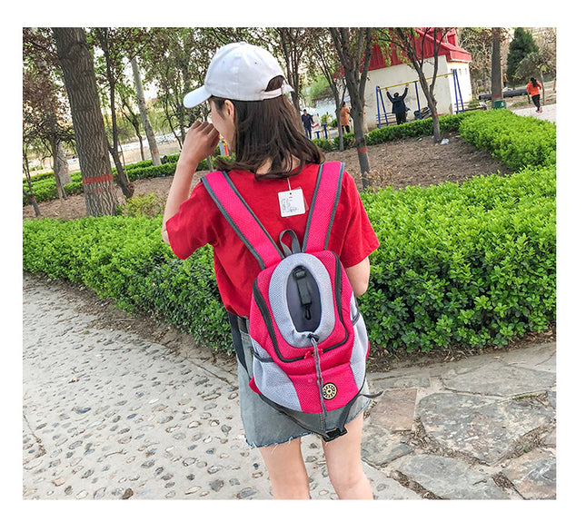 Pet Shoulder Bag – Portable Chest Carrier for Cats & Dogs
