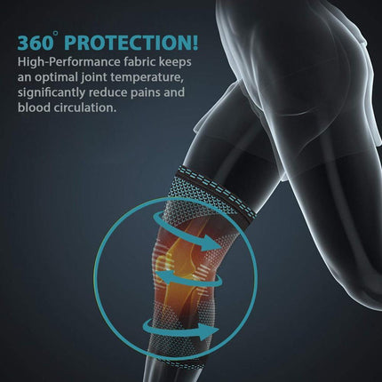 Sports Knee Support – Knitted Compression Pads