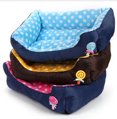 Warm Pet Sofa Bed – Cosy Kennel for Cats & Small Dogs