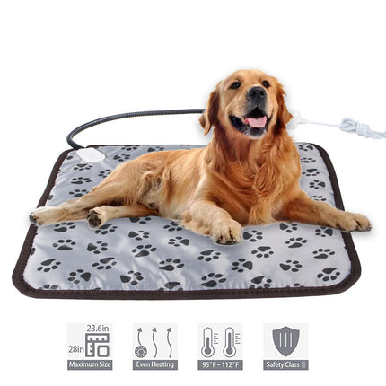 Electric Pet Heating Pad – Waterproof & Chew-Resistant