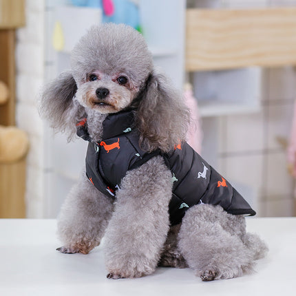 Padded Dog Jacket – Warm & Cosy Winter Pet Coat