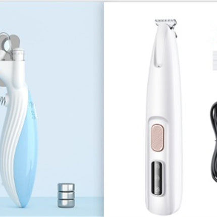 Dog Paw Trimmer – Waterproof with LED Light & Display
