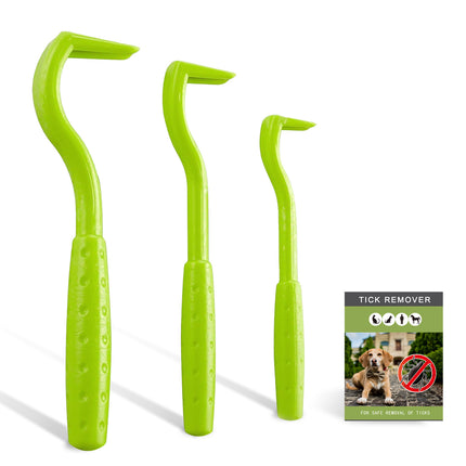 Tick Remover Tool – 3pcs Set for Dogs, Cats & Humans (Painless Removal)
