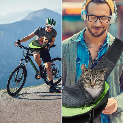 Pet Travel Backpack – Breathable Mesh Carrier for Cats & Dogs