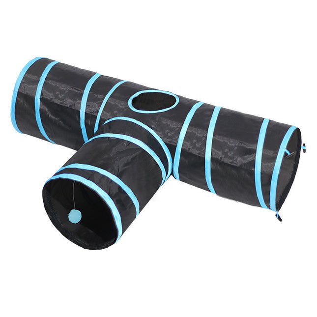 Foldable Cat Tunnel – Interactive Climbing Toy for Pets