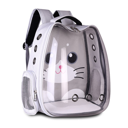 Pet Carrier Backpack – Breathable Travel Bag for Cats & Dogs