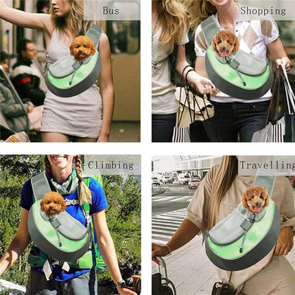 Pet Travel Backpack – Breathable Mesh Carrier for Cats & Dogs