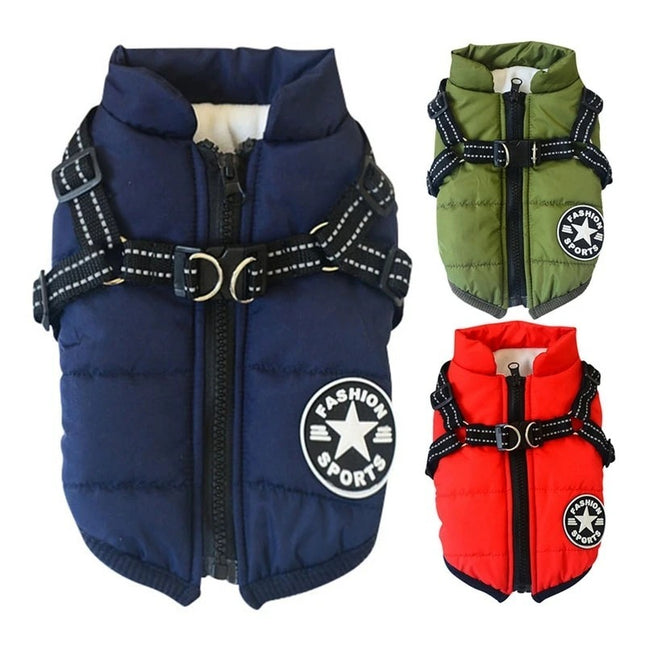 Small Dog Winter Coat – Hooded Jacket for Chihuahua & Puppy