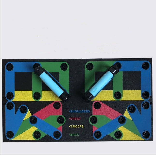 9-in-1 Push-Up Board – Multi-Function Workout Bracket for Home Gym