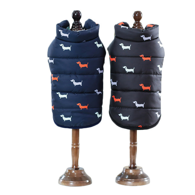 Padded Dog Jacket – Warm & Cosy Winter Pet Coat