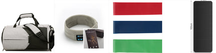 Wireless Bluetooth Headband – Ideal for Fitness, Yoga & Outdoor Use