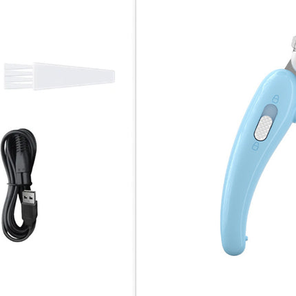 Dog Paw Trimmer – Waterproof with LED Light & Display