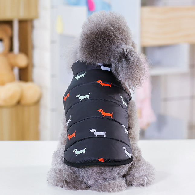 Padded Dog Jacket – Warm & Cosy Winter Pet Coat
