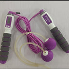 Purple / Steel rope