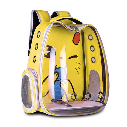 Pet Carrier Backpack – Breathable Travel Bag for Cats & Dogs