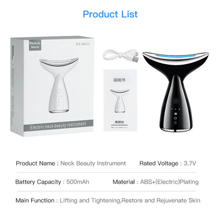 EMS Face & Neck Device – LED Therapy for Lifting & Tightening