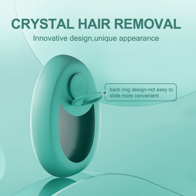 Crystal Hair Eraser – Painless Exfoliating Hair Removal Tool for Women & Men
