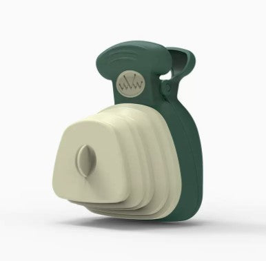Dog Poop Bag Dispenser – Travel-Friendly with Foldable Scoop