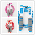 Pink Blue Red / Steel rope