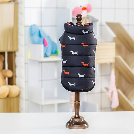 Padded Dog Jacket – Warm & Cosy Winter Pet Coat