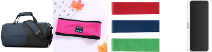 Wireless Bluetooth Headband – Ideal for Fitness, Yoga & Outdoor Use