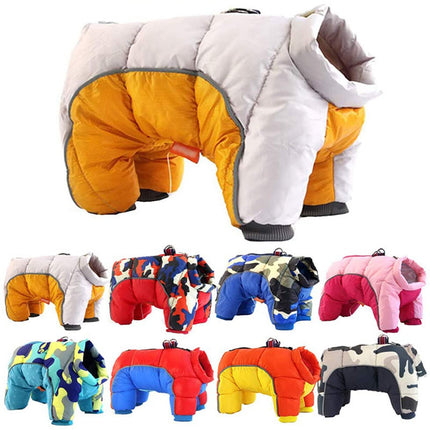 Winter Dog Coat – Thick Padded Jacket for Small Dogs