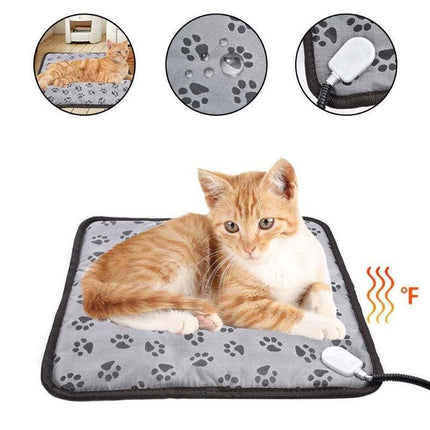 Electric Pet Heating Pad – Waterproof & Chew-Resistant
