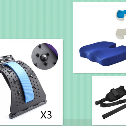 Lumbar Traction Belt – Back Support for Pain Relief & Disc Therapy