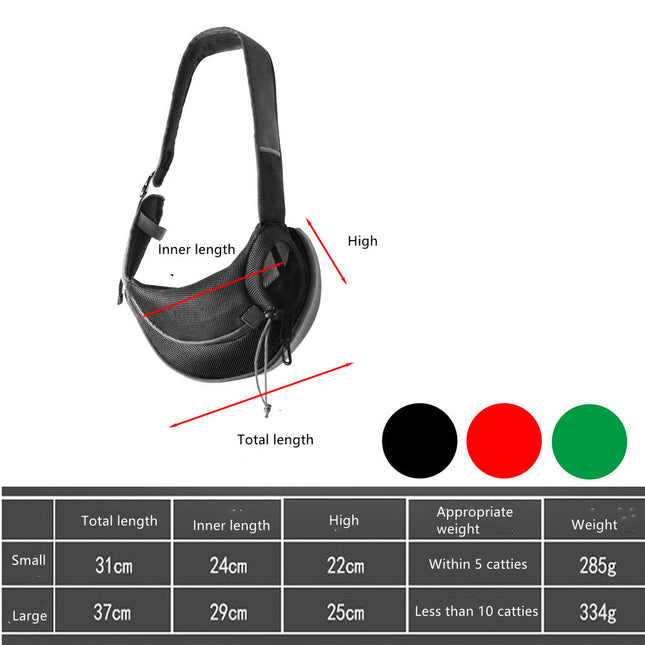 Pet Travel Backpack – Breathable Mesh Carrier for Cats & Dogs
