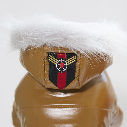 PU Dog Jacket – Stylish Teddy Clothes for Small Dogs