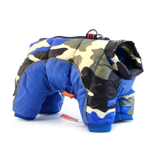 Winter Dog Coat – Thick Padded Jacket for Small Dogs