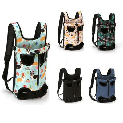 Pet Chest Carrier – Comfortable Front Pack for Cats & Dogs