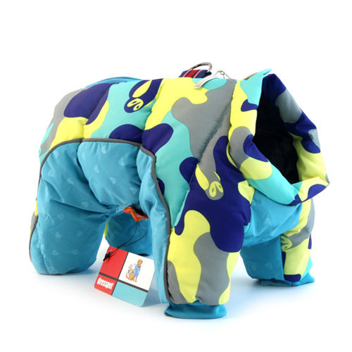 Winter Dog Coat – Thick Padded Jacket for Small Dogs