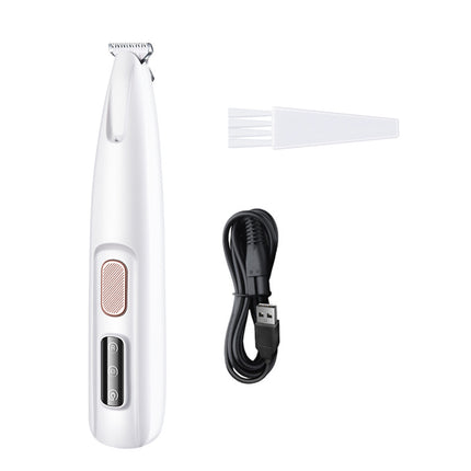 Dog Paw Trimmer – Waterproof with LED Light & Display