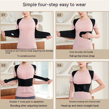 Posture Corrector Brace – Unisex Chest Support for Back & Shoulder Alignment