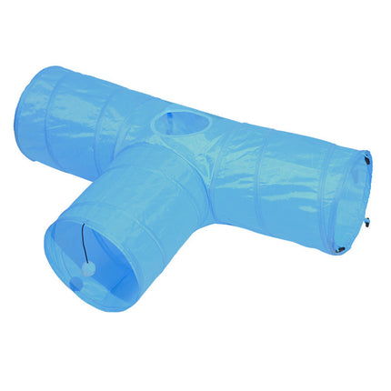 Foldable Cat Tunnel – Interactive Climbing Toy for Pets
