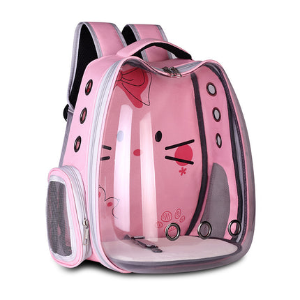 Pet Carrier Backpack – Breathable Travel Bag for Cats & Dogs