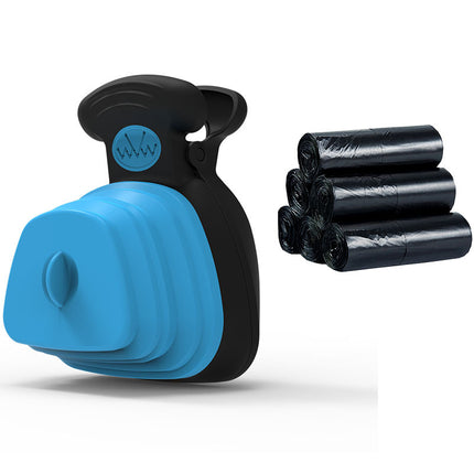 Dog Poop Bag Dispenser – Travel-Friendly with Foldable Scoop